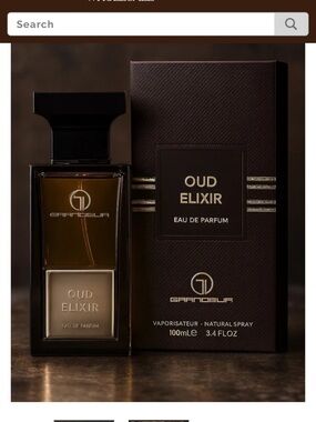 Oud Elixir Eau de Parfum for Men - Brown